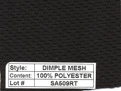 Dimple Mesh 100% Poly 180 Gram